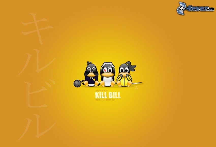 Kill Bill, pingouins