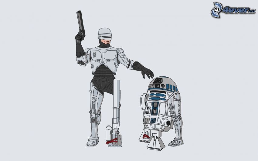RoboCop, R2 D2