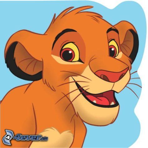 Simba, Le Roi lion, Disney