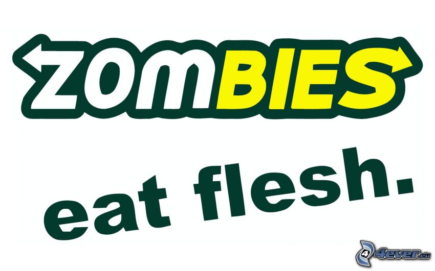 zombies, logo, subway, parodie