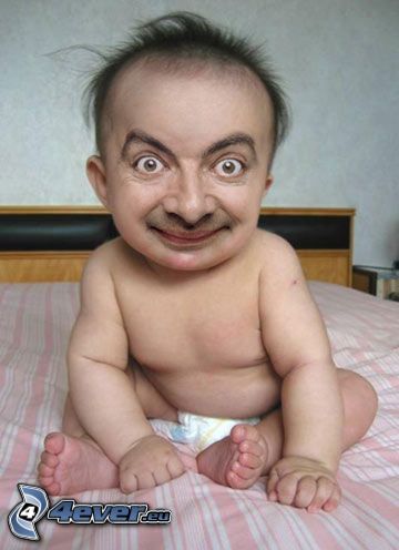 Mr. Bean, bébé