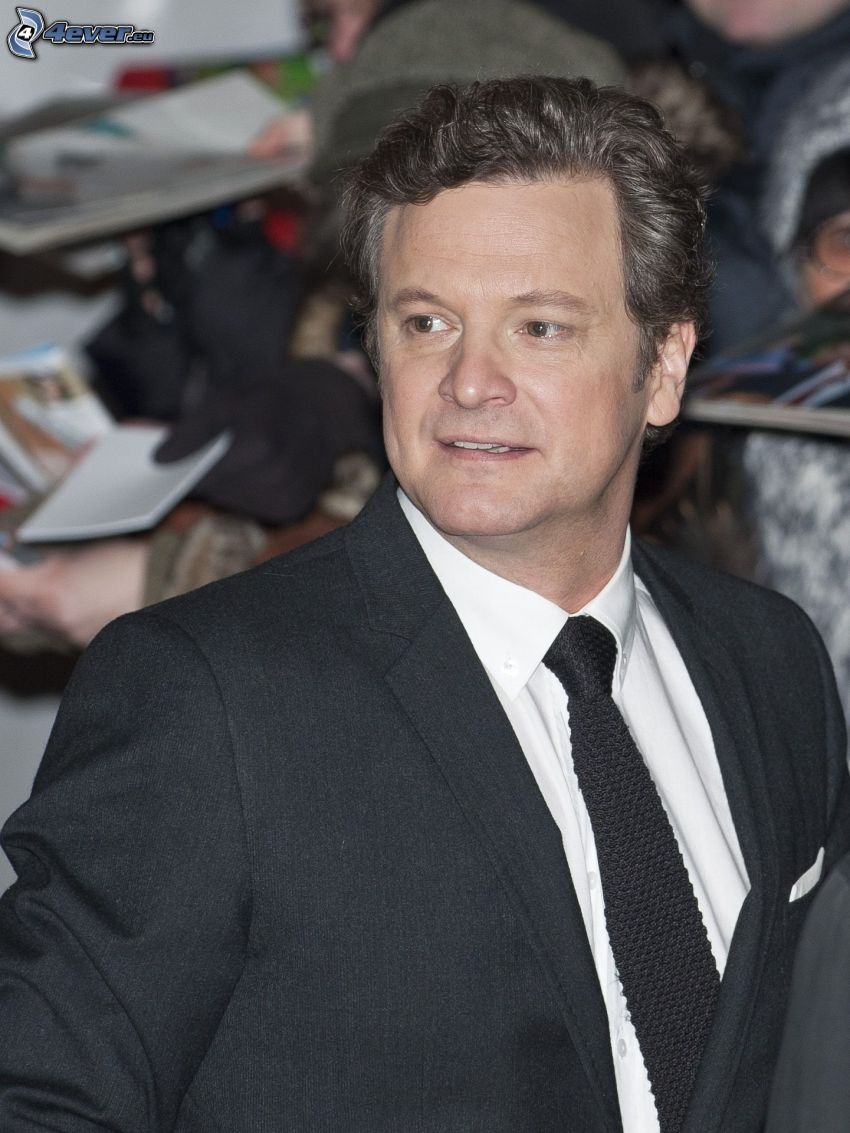 Colin Firth, homme en costume