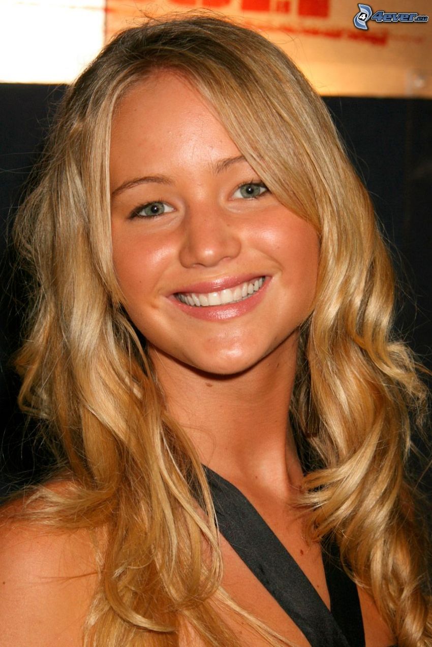 Jennifer Lawrence, sourire
