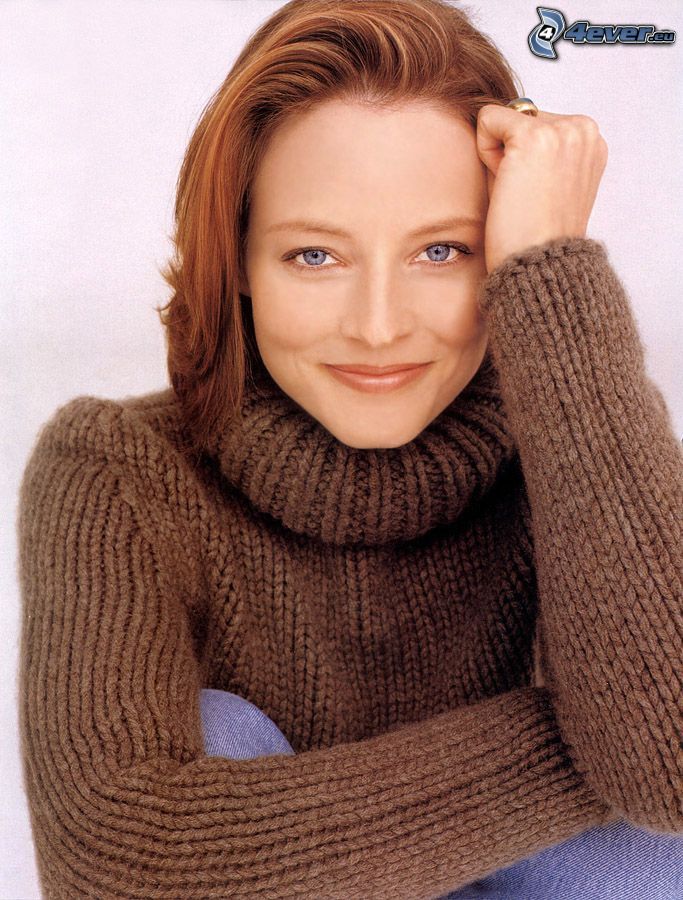 Jodie Foster, rousse