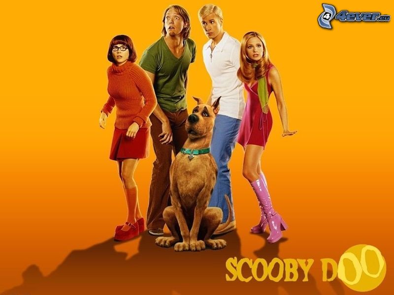Scooby Doo, chien, gens