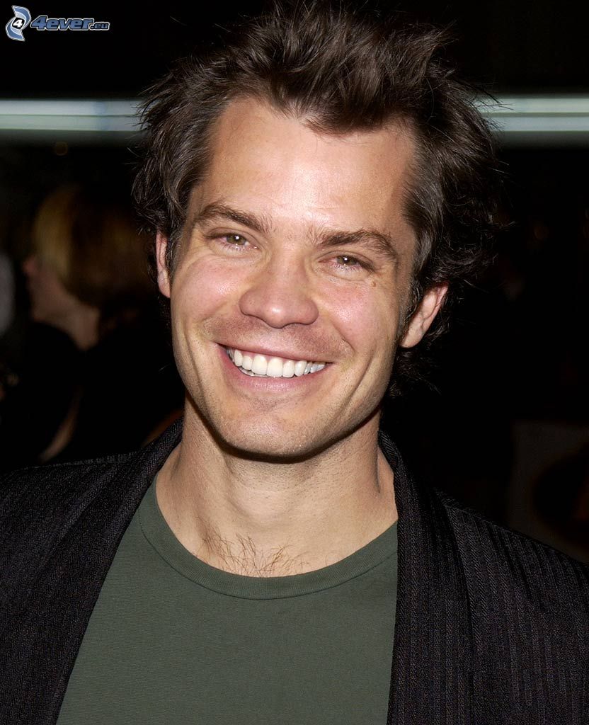 Timothy Olyphant, sourire