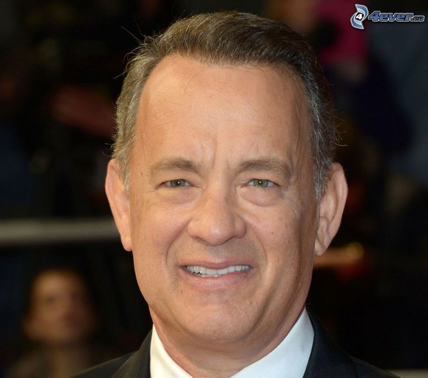 Tom Hanks, sourire