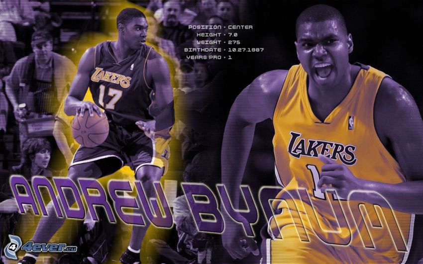 Andrew Bynun, LA Lakers, NBA, joueur de basket-ball