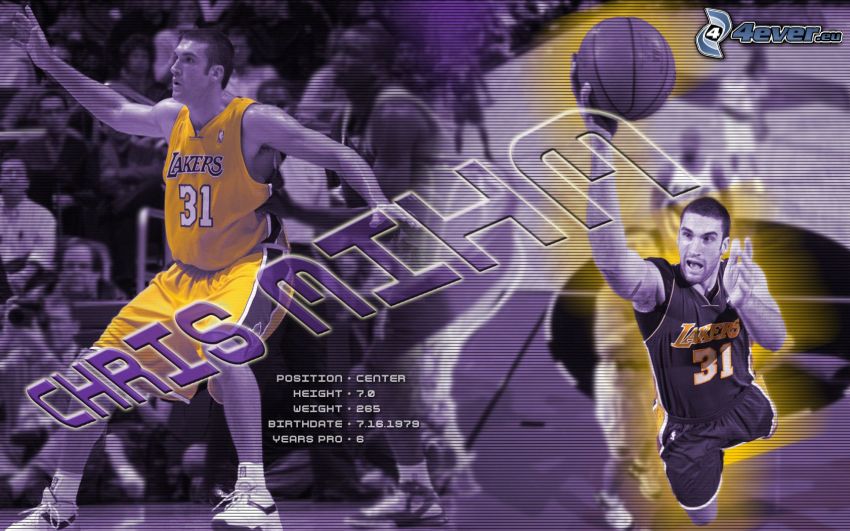 Chris Mihm, LA Lakers, NBA, joueur de basket-ball, basket-ball, homme