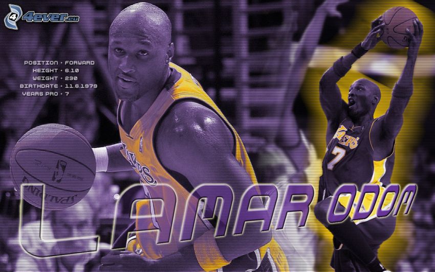 Lamar Odom, LA Lakers, NBA, Los Angeles, joueur de basket-ball, basket-ball, homme