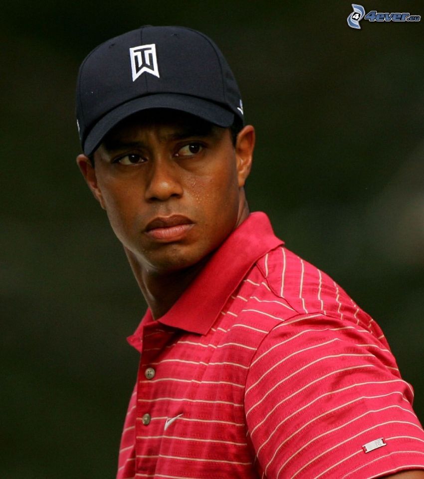 Tiger Woods, casquette