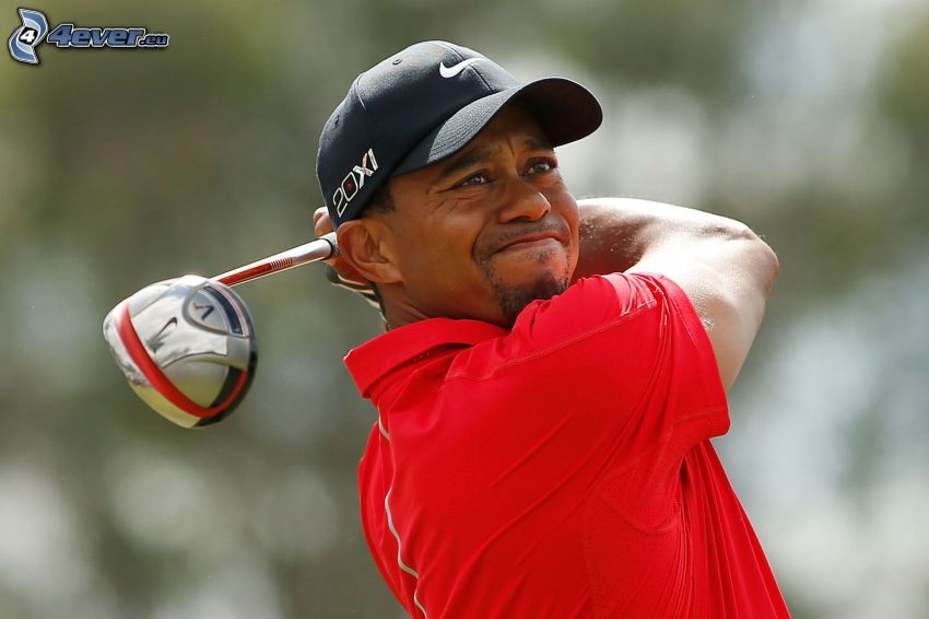 Tiger Woods, clubs de golf