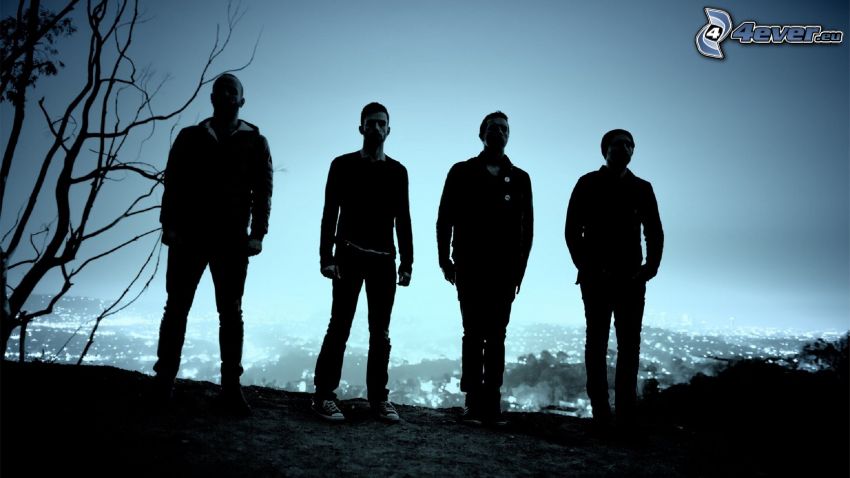Coldplay, silhouettes