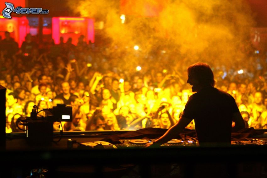 David Guetta, DJ, concert