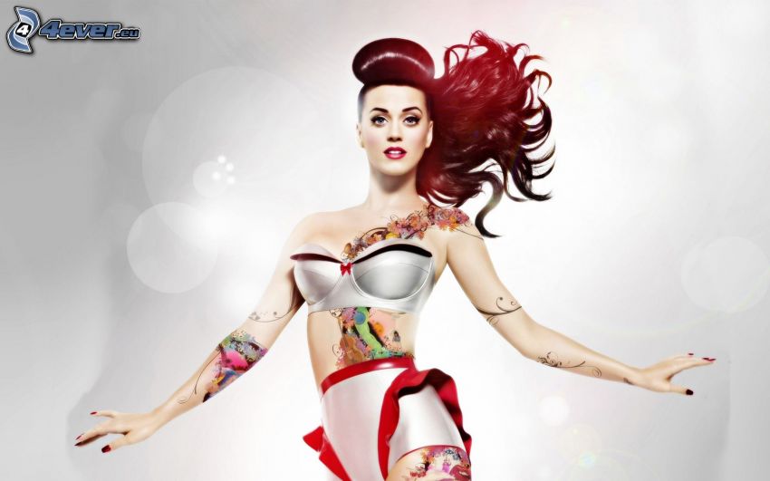 Katy Perry, l'art numérique