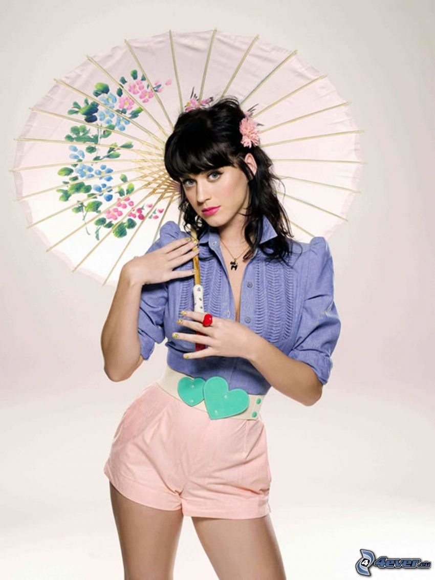 Katy Perry, parapluie