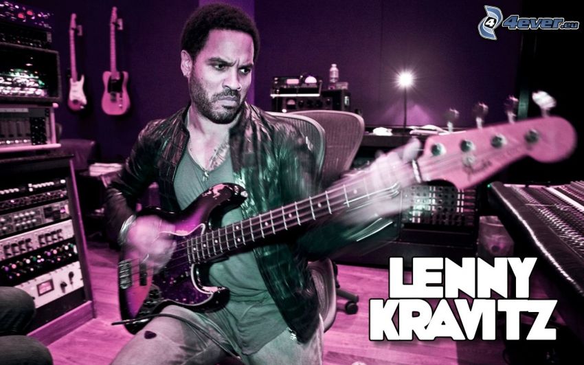 Lenny Kravitz, guitare électrique