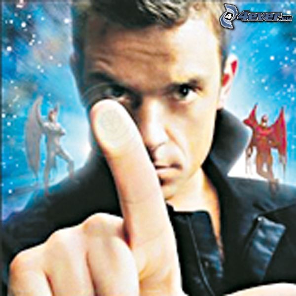 Robbie Williams, chanteur, homme