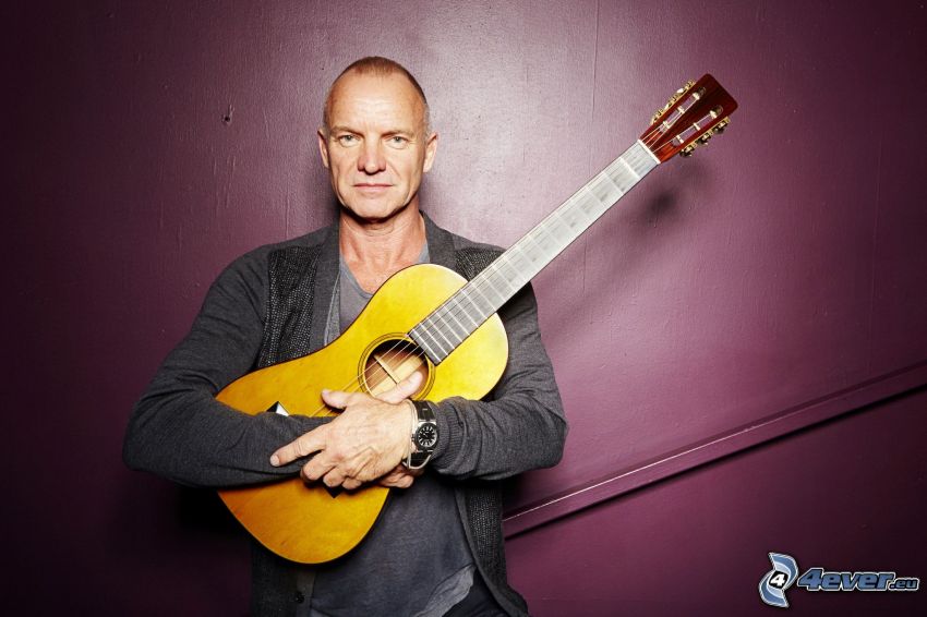 Sting, guitare