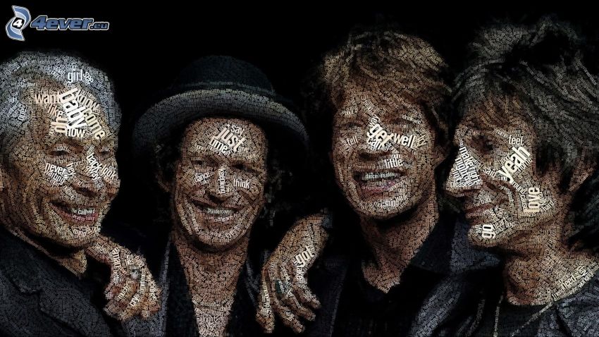 The Rolling Stones, mosaïque