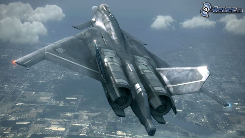 Ace Combat 6, avion de chasse