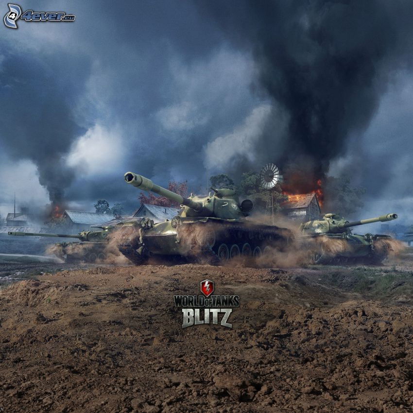World of Tanks, lutte, nuages sombres