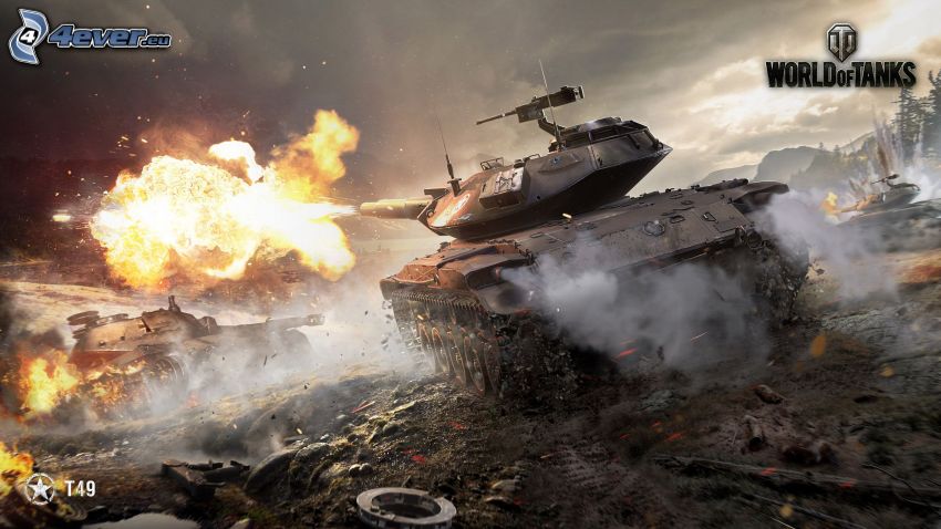 World of Tanks, T49, coup