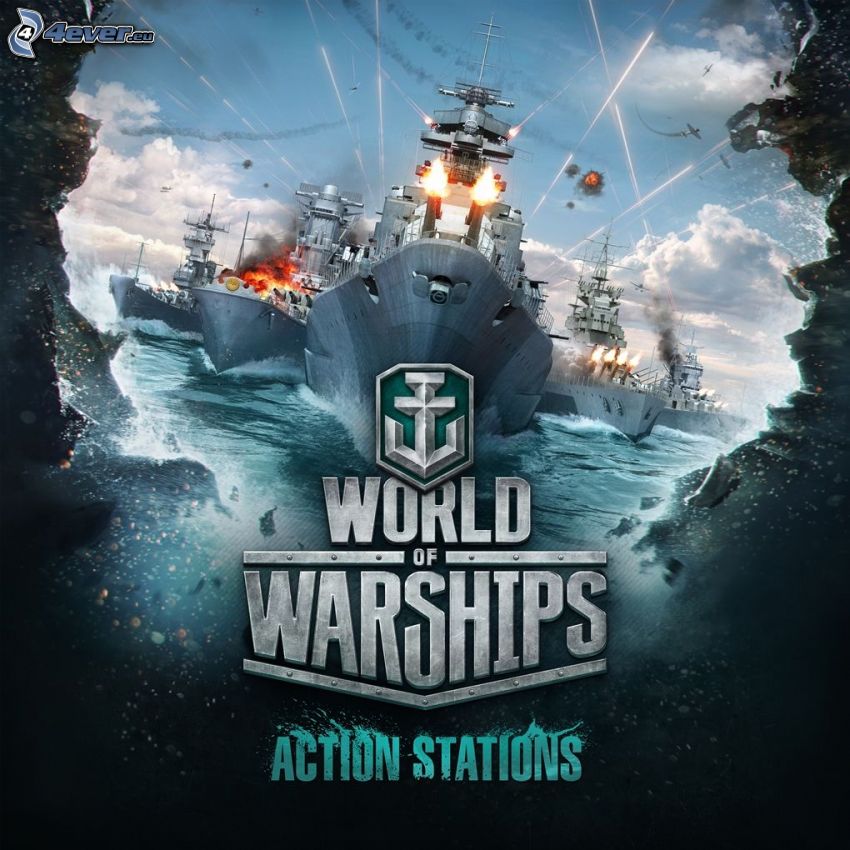 World of Warships, navires, tir