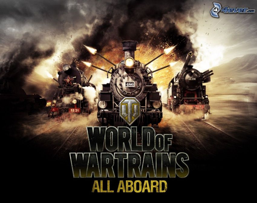 World of Wartrains, trains, explosion