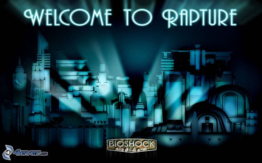 BioShock, ville dans la nuit