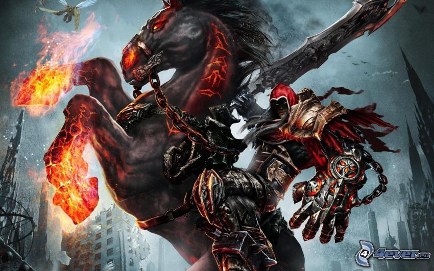 Darksiders, le cheval fougueux