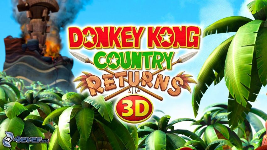 Donkey Kong Country Returns, palmiers