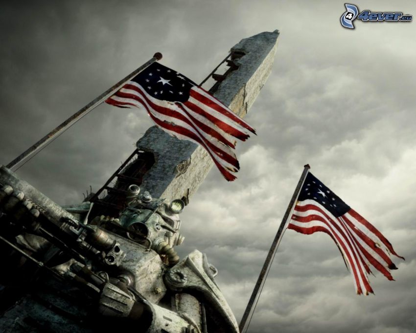Fallout 3 - Wasteland, drapeaus