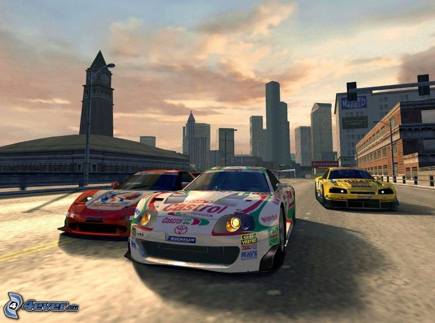 Gran Turismo 5, voiture de course, Toyota, Nissan