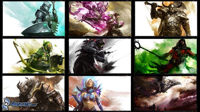 Guild Wars 2, collage