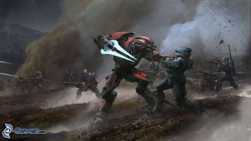 Halo: Reach, science-fiction soldat