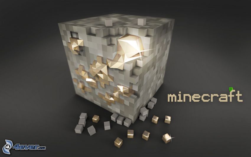 Minecraft, en or