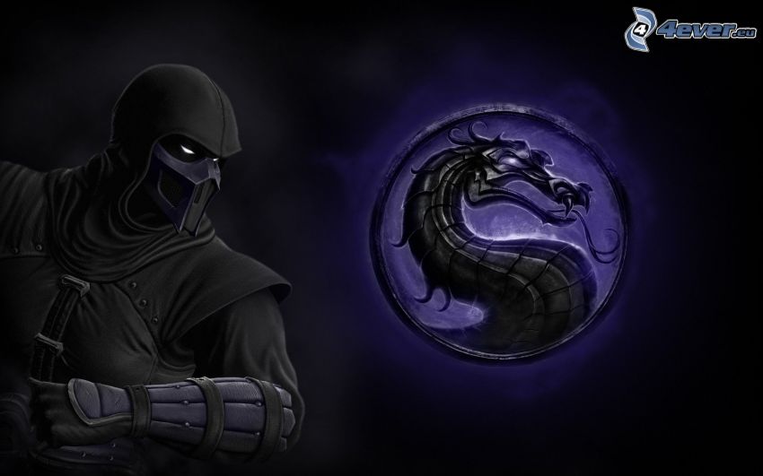 Mortal Kombat, dragon dessiné