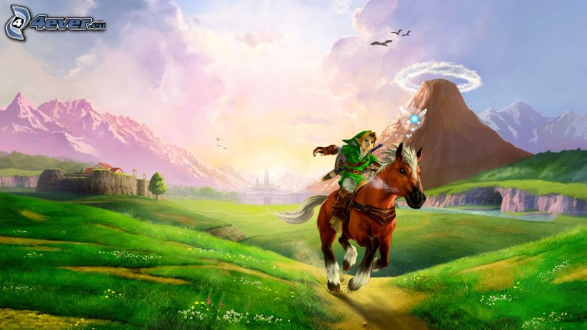 The Legend of Zelda, paysage