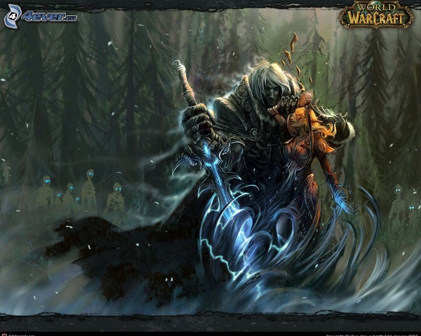World of Warcraft, fantasy warrior