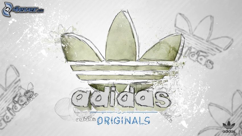 Adidas, dessin animé