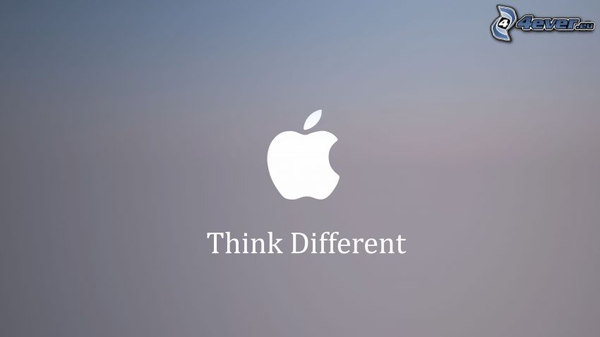 Apple, think different