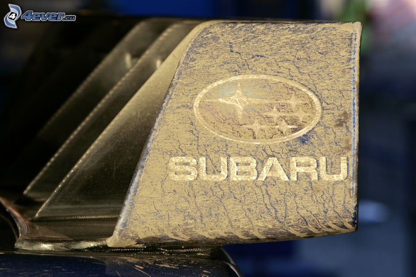 Subaru, la poussière