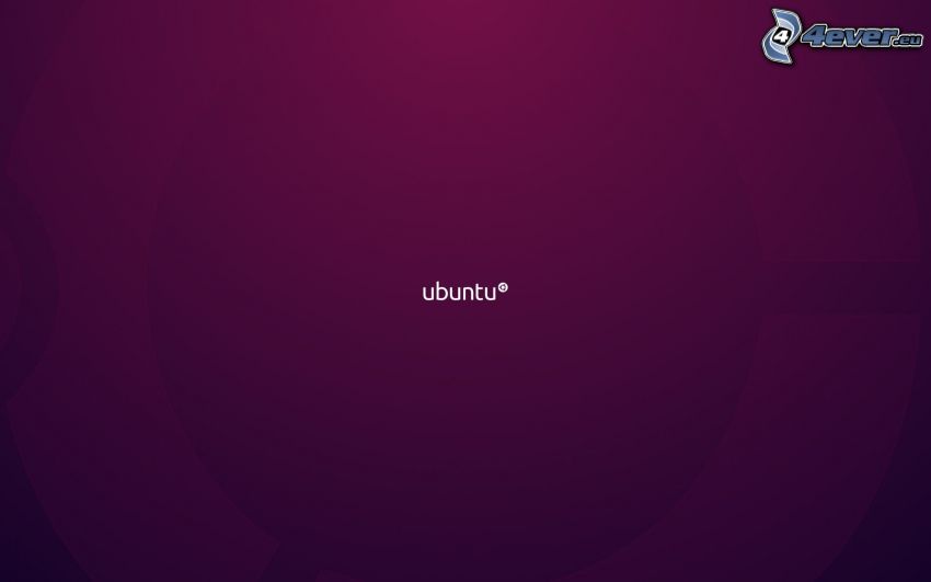 Ubuntu, le fond violet