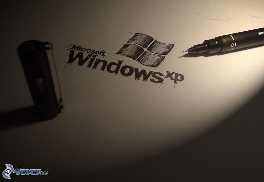 Windows XP, stylo