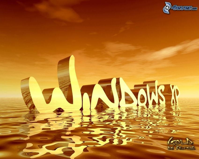 Windows XP, surface de l'eau, eau