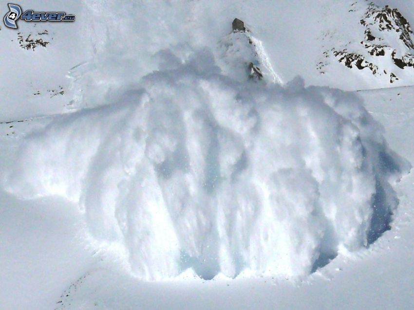 avalanche, neige