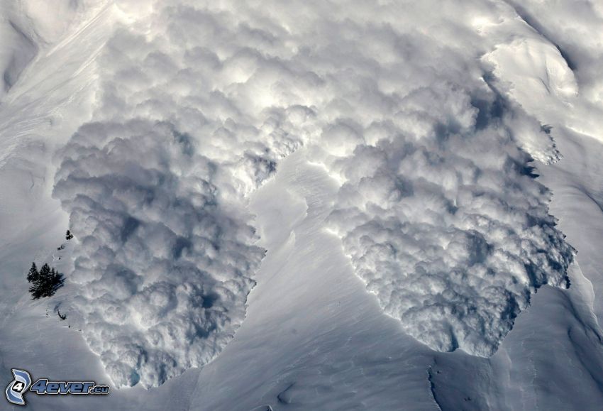avalanche, neige