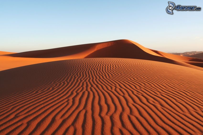 dunes de sable, désert
