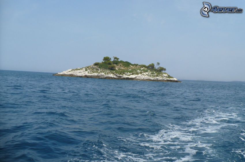 île, mer, Croatie